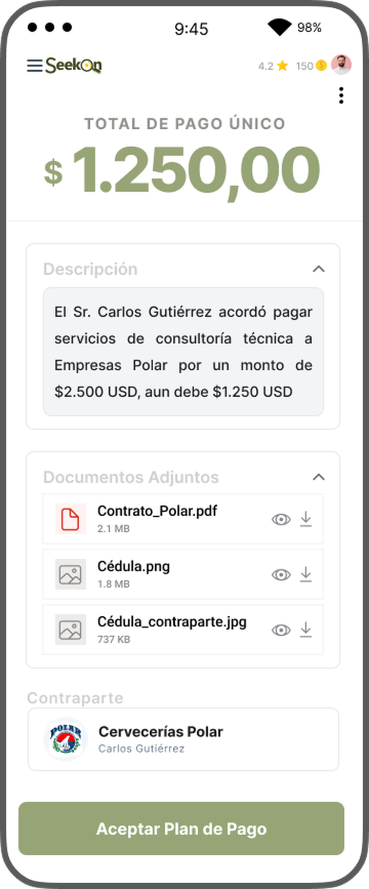 Aceptación